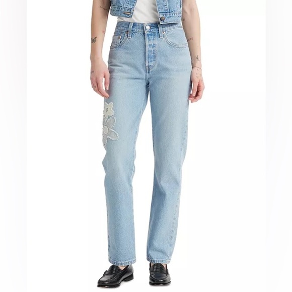Levi’s 501 Original-Fit Straight-Leg Jeans NWT - Picture 1 of 4